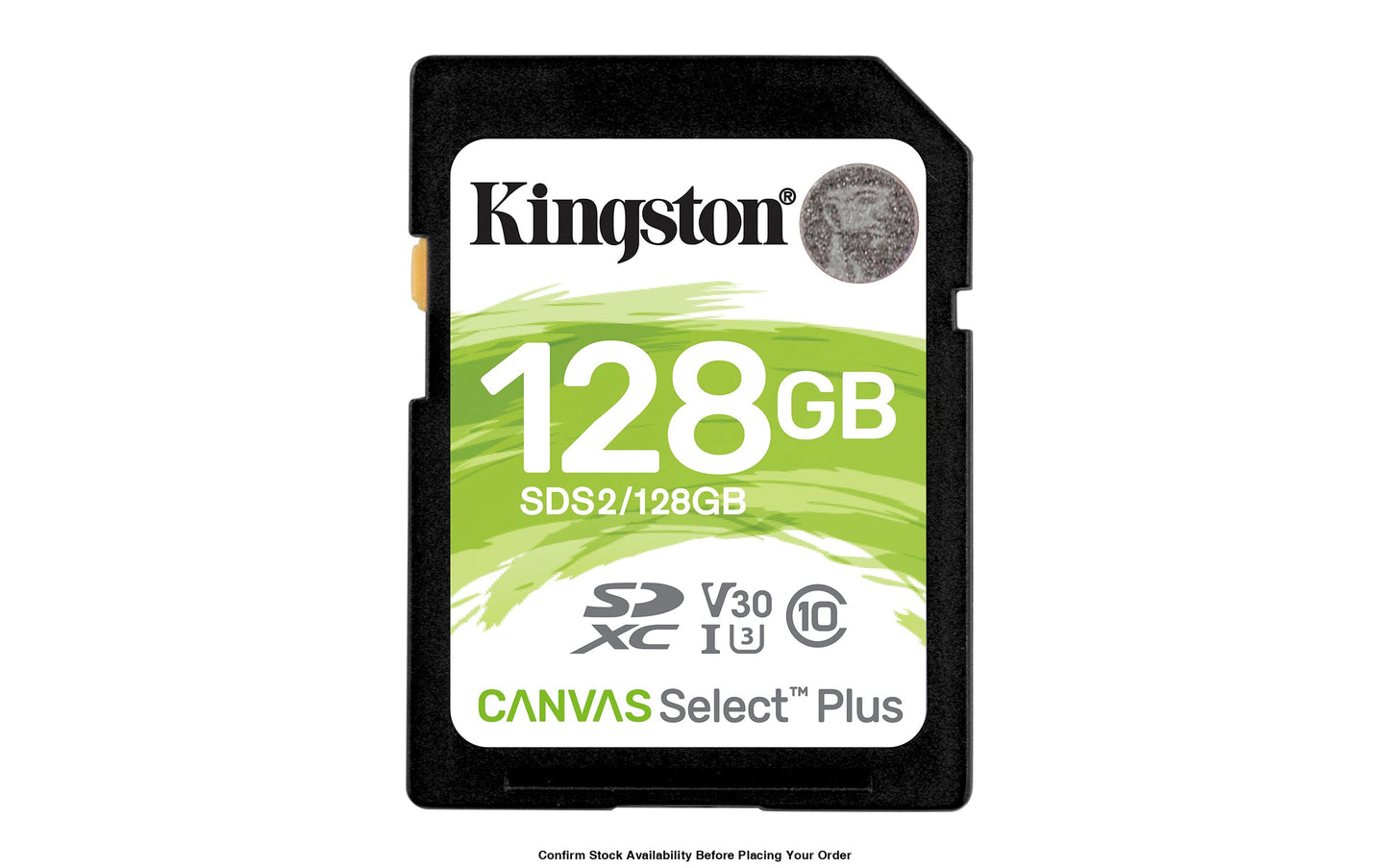 KINGSTON 128GB SDXC CANVAS SELECT PLUS 100R C10 UHS-I U3 V30 - Guards On Duty Shop