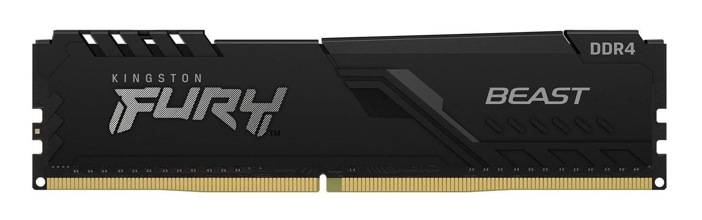KINGSTON 16GB 3200MT/S DDR4 CL16 DIMM 1GX8 FURY BEAST BLACK - Guards On Duty Shop