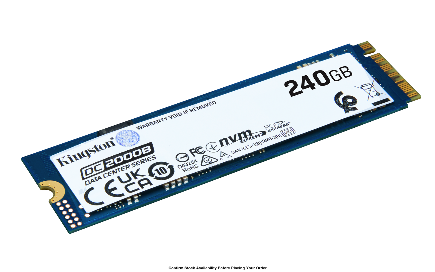 KINGSTON 240G DC2000B PCIE 4.0 M.2 2280 ENTERPRISE SSD - Guards On Duty Shop