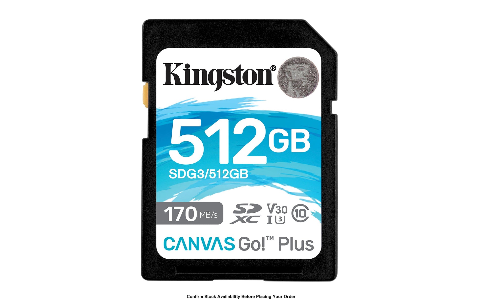 KINGSTON 64GB SDXC CANVAS GO PLUS 170R C10 UHS-I U3 V30 - Guards On Duty Shop