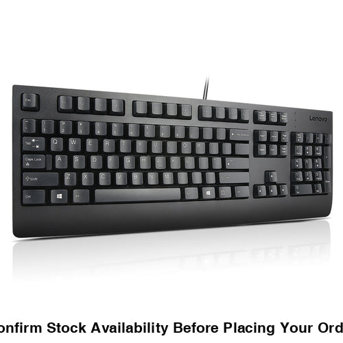 LENOVO PREFERRED PRO II USB KEYBOARD - BLACK COLOR (US ENGLISH) - Guards On Duty Shop