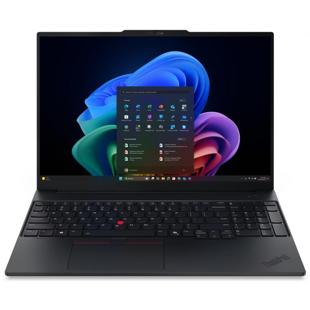 LENOVO ThinkPad E16 Gen 4 |Ultra 7-355|BLACK|16'' WUXGA|16GB DDR5|512GB PCIe SSD|3yr OSS|WIN11 Pro