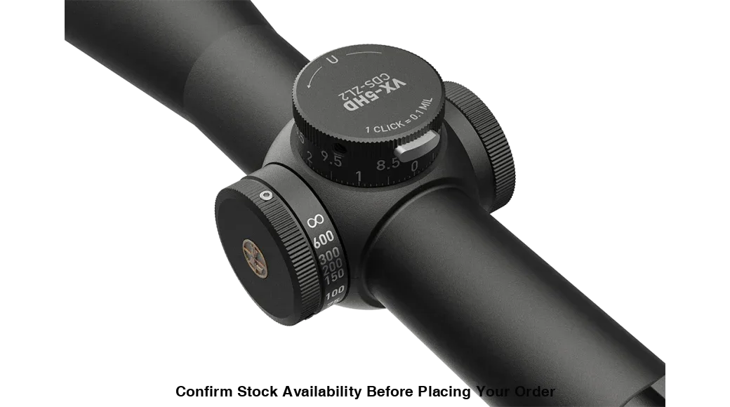 Leupold Scope VX-5HD 3-15X44 CDS-ZL2 S/F MATTE DUPLEX - Leupold Scope VX-5HD 3