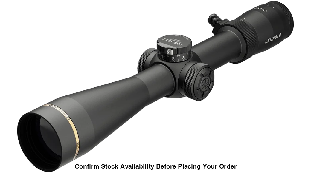 LEUPOLD SCOPE VX-5HD 3-15X44 GEN2 CDS-ZL2 S/F FIREDOT DUPLEX - Leupold Scope VX-5HD
