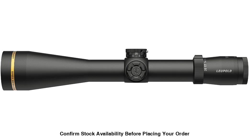 Leupold Scope VX-5HD 4-20x52 CDS-ZL2 Side Focus FireDot Duplex - Leupold Scope VX-5HD