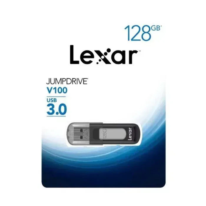 Lexar 128GB Jump Drive V100 USB 3.0 Flash Drive Guards On Duty Security