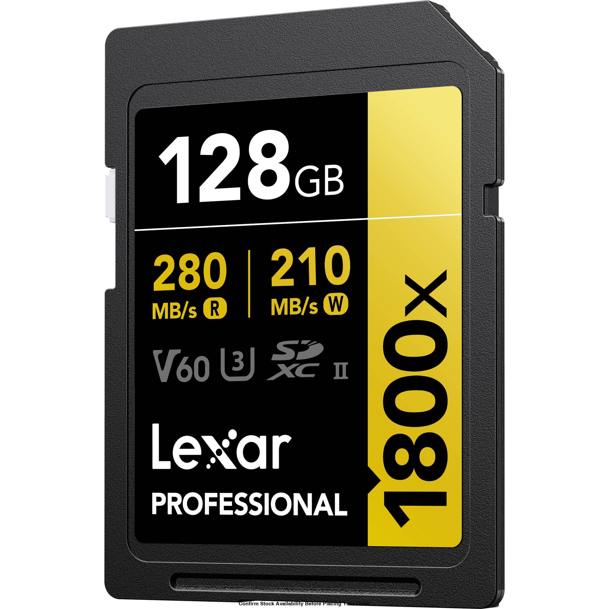 Lexar 128GB Professional 1800x UHS-II SDXC Memory Card (2 Pack)
