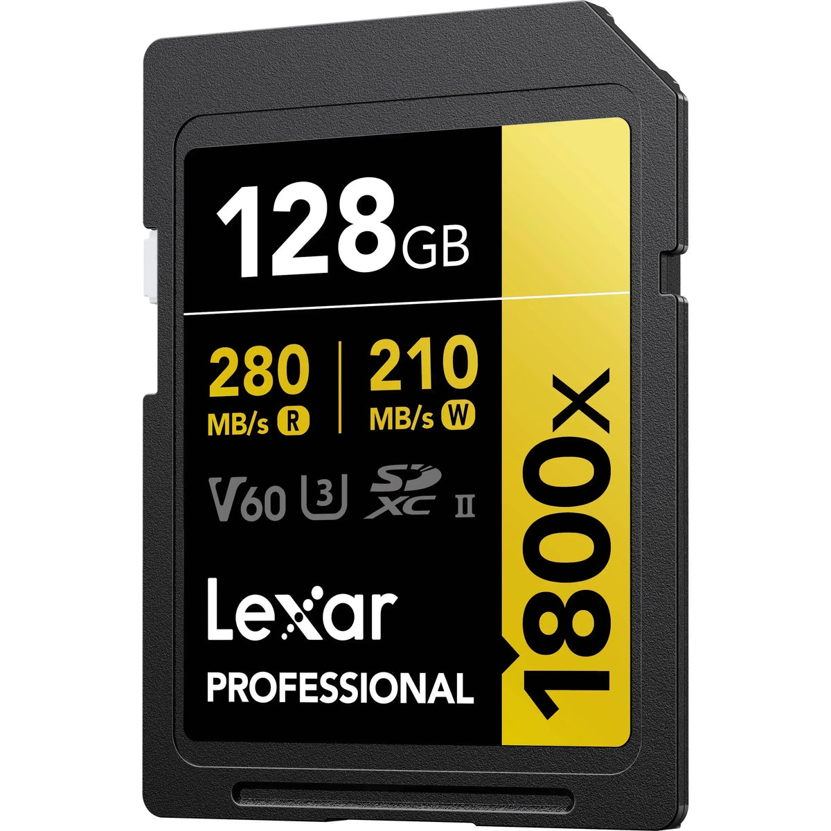 Lexar 128GB Professional 1800x UHS-II SDXC Memory Card (2 Pack) Guards On Duty Security