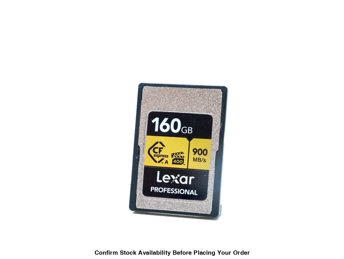 Lexar 160GB CF Express Type A - Gold Memory Card - Guards On Duty Shop