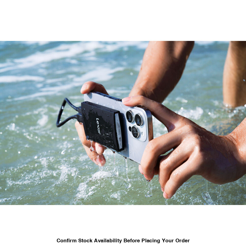 Lexar 1TB ARMOR 700 USB 3.2 Gen 2x2 Portable SSD - Lexar 1TB ARMOR 700 USB 3.2 Gen 2x2 Portable SSD