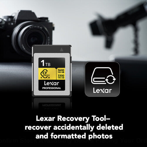 Lexar 1TB Professional GOLD CFexpress 4.0 Type B Memory Card - Guards On Duty Shop