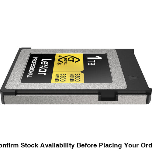 Lexar 1TB Professional GOLD CFexpress 4.0 Type B Memory Card - Guards On Duty Shop