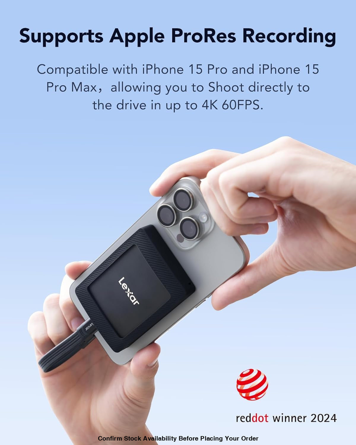 Lexar 2TB SL500 USB3.2 Gen 2x2 Portable SSD with Magnetic Set