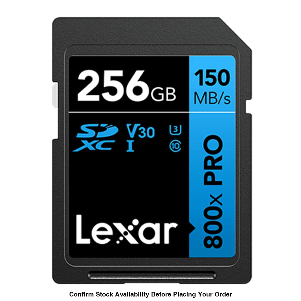 Lexar 800x High-Performance SD Memory Card - 256GB - Guards On Duty Shop