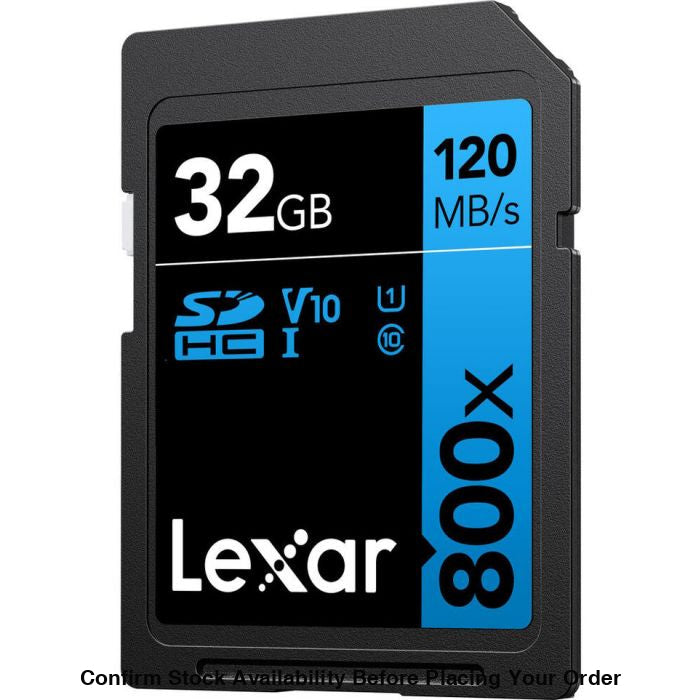 Lexar 800x High-Performance SD Memory Card - 32GB - Guards On Duty Shop