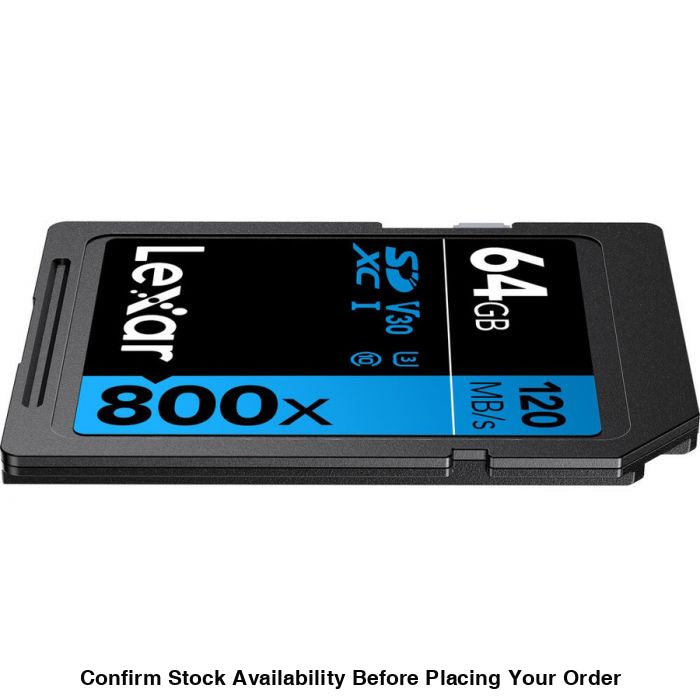 Lexar 800x High-Performance SD Memory Card - 64GB - Guards On Duty Shop