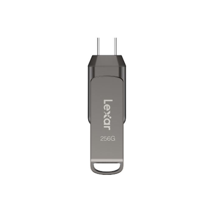 Lexar JumpDrive D400 Flash Drive - USB 3.1 Type-C, 256GB, 130MB/s