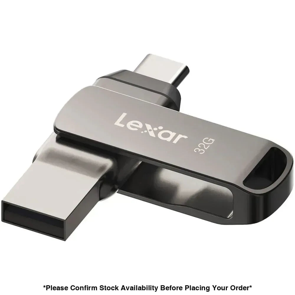 Lexar JumpDrive Dual Drive D400 USB 3.1 Type-C (32GB) Guards On Duty Security