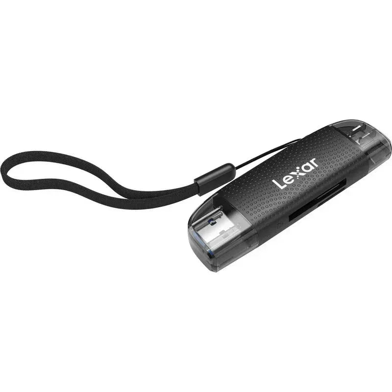 Lexar Multi-Card 2-in-1 USB 3.1 Dual Slot Reader SD/MSD Guards On Duty Security