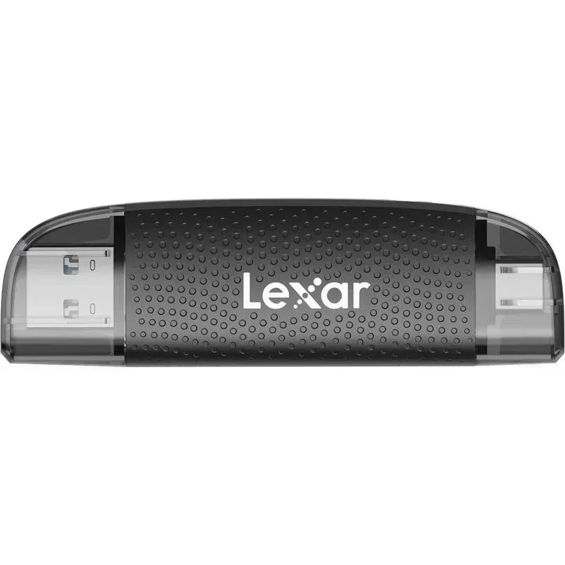 Lexar Multi-Card 2-in-1 USB 3.1 Dual Slot Reader SD/MSD Guards On Duty Security