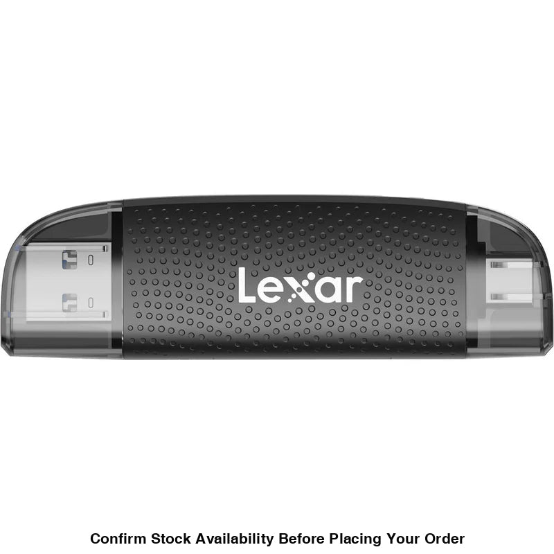 Lexar Multi-Card 2-in-1 USB 3.1 Dual Slot Reader SD/MSD