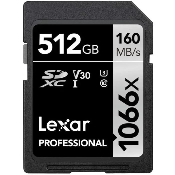 Lexar Professional 1066x SDXC UHS-I Memory Card - 512GB Guards On Duty Security