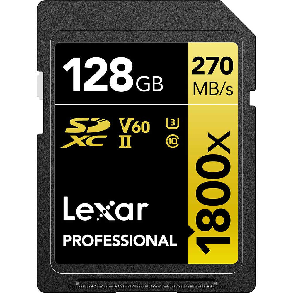 Lexar Professional 1800x UHS-II SDXC 128GB - Guards On Duty Shop