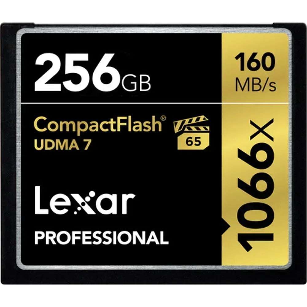 Lexar Professional 256GB 1066x CF Memory Card (160MB/s) Guards On Duty Security