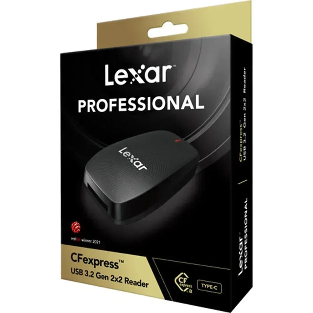 Lexar Professional CFexpress Type B USB 3.2 Gen 2x2 Card Reader Guards On Duty Security