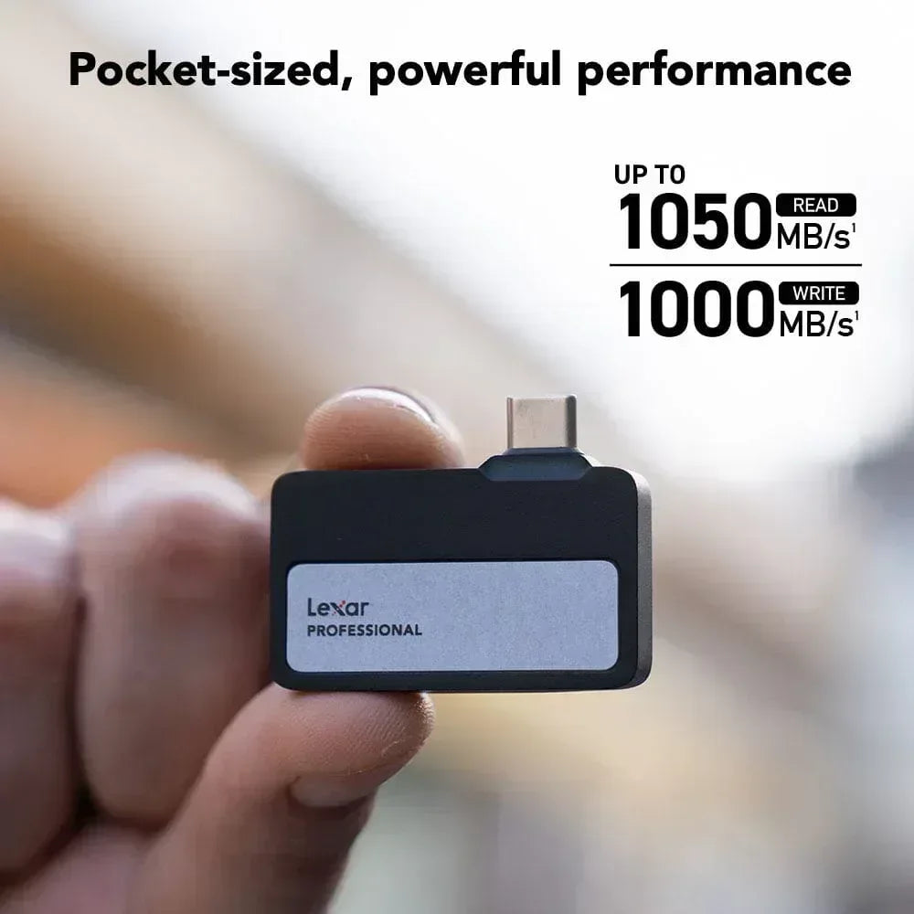 Lexar Professional Portable SSD Go (2TB) Guards On Duty Security