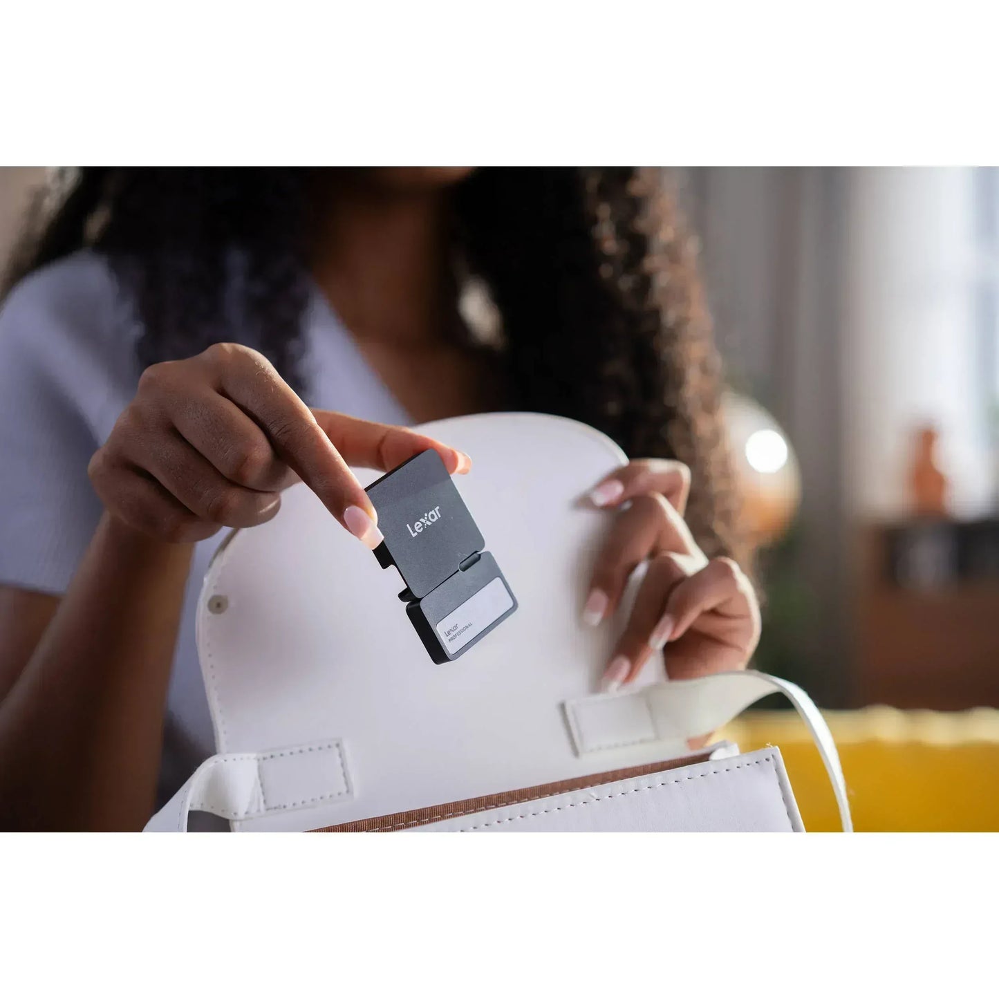 Lexar Professional Portable SSD Go with Hub (2TB) Guards On Duty Security