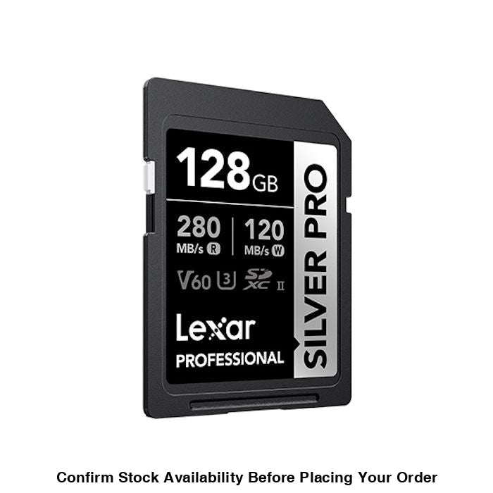 Lexar Professional SILVER PRO SDXC UHS-II Memory Card - 128GB, 280MB/s - Guards On Duty Shop