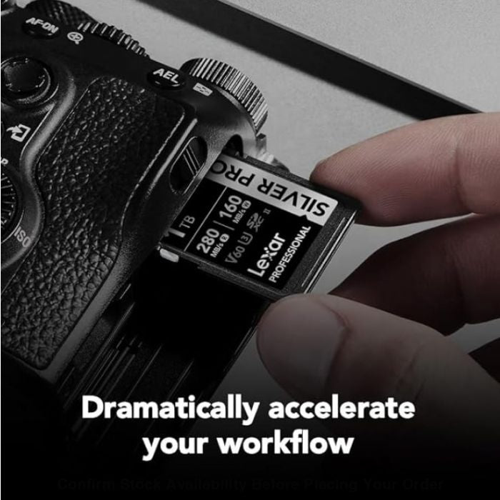 Lexar Professional SILVER PRO SDXC UHS-II Memory Card - 1TB, 280MB/s - Guards On Duty Shop