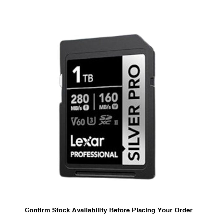 Lexar Professional SILVER PRO SDXC UHS-II Memory Card - 1TB, 280MB/s - Guards On Duty Shop