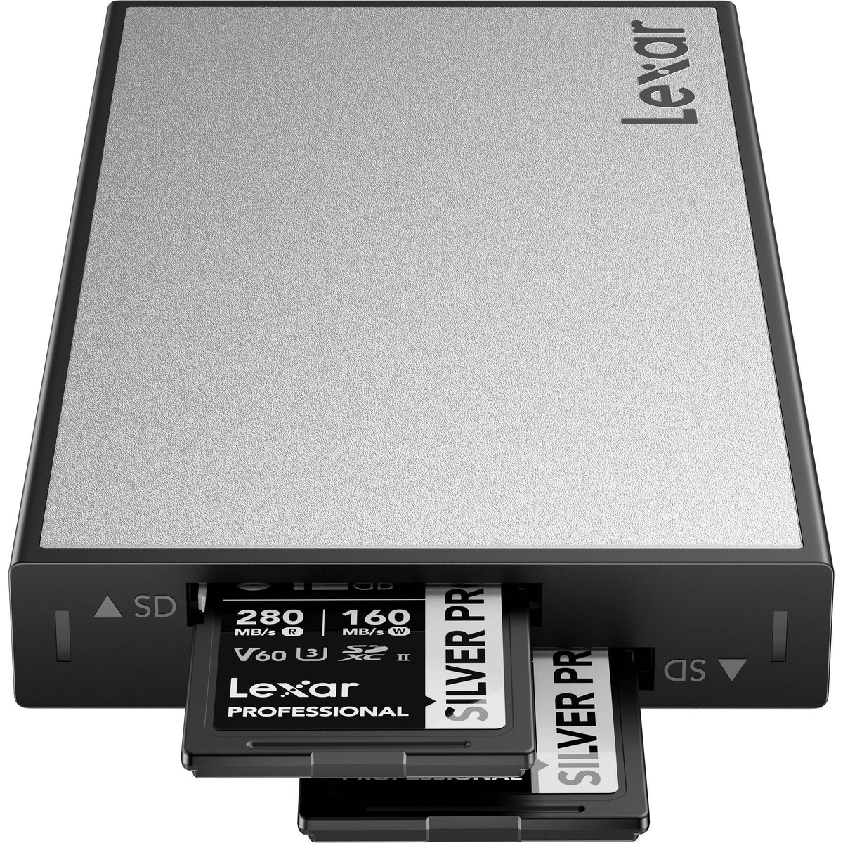 Lexar Professional Workflow Dual-Slot SD UHS-II Card Reader Guards On Duty Security