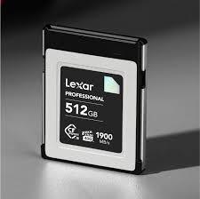Lexar 512GB Professional CFexpress Type B Card DIAMOND Series Guards On Duty Security
