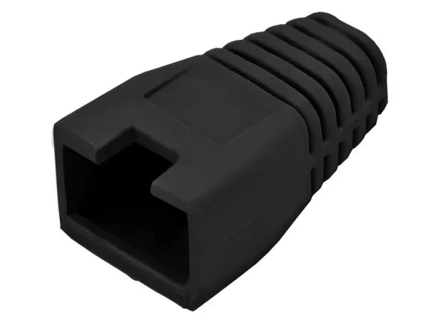 Linkbasic Black Boots RJ45 Guards On Duty Security