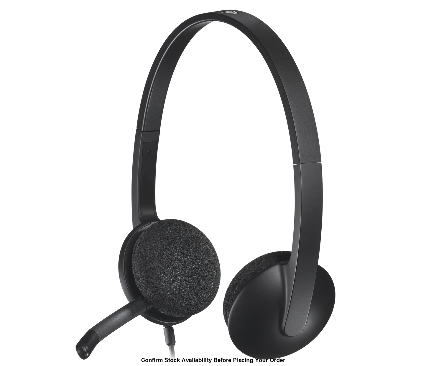 LOGITECH H340 USB HEADSET WITH NOISE CANCELLING MIC - BLACK - Guards On Duty Shop