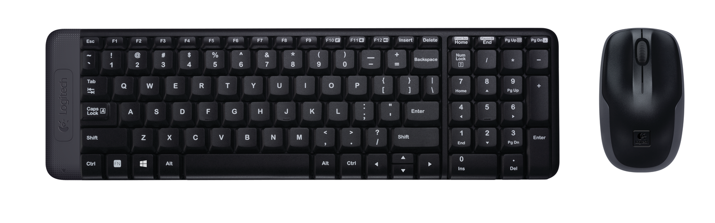 LOGITECH MK220 WIRELESS MOUSE & KEYBOARD COMBO - BLACK - Guards On Duty Shop