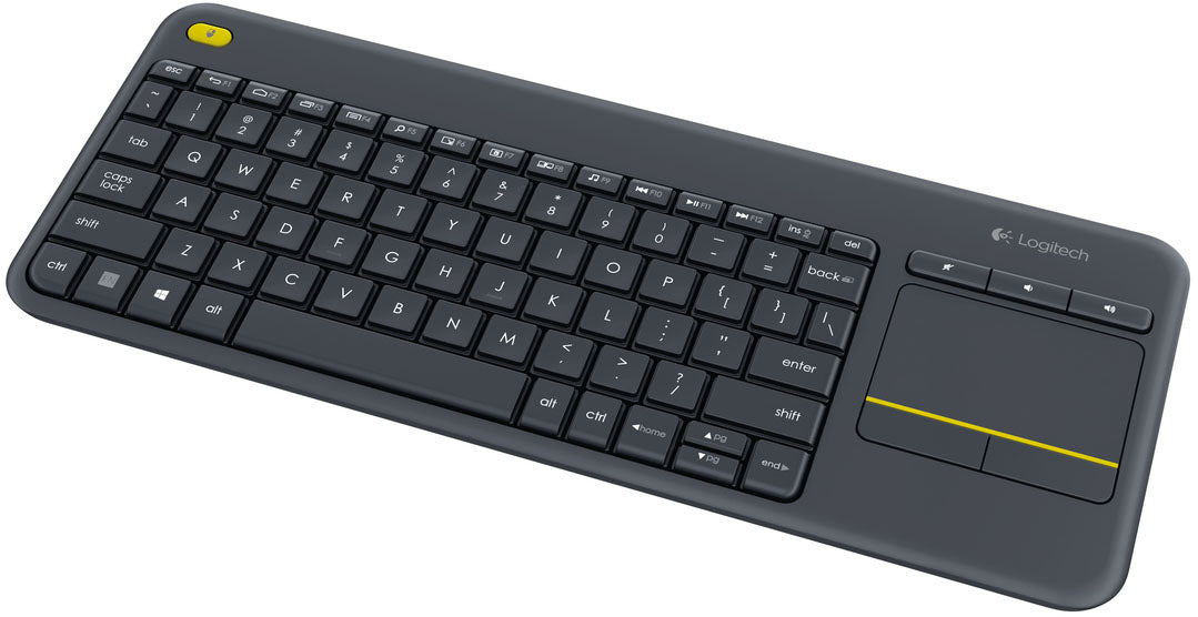 LOGITECH WIRELESS TOUCH KEYBOARD K400 PLUS (DARK GREY) - Guards On Duty Shop