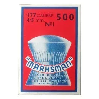 10 X Marksman .177 Cal Round Pellets 500's (Bulk 10 Box Buy) Guards On Duty Security