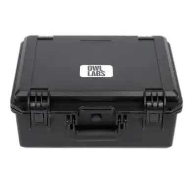 Meeting Owl Hard Travel Carry Case side view