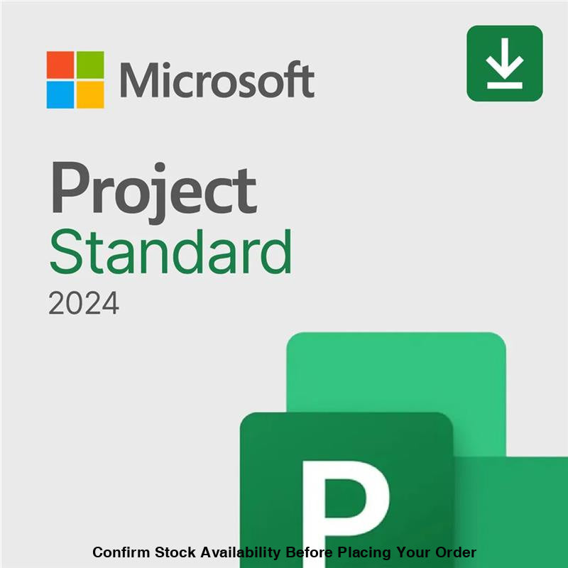 MICROSOFT PROJECT STANDARD 2024 ESD - Guards On Duty Shop