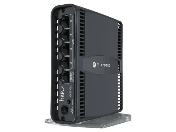 MikroTik hAP ax2 5 Port Gigabit 1800Mbps WiFi 6 Router | C52iG-5HaxD2HaxD-TC Guards On Duty Security