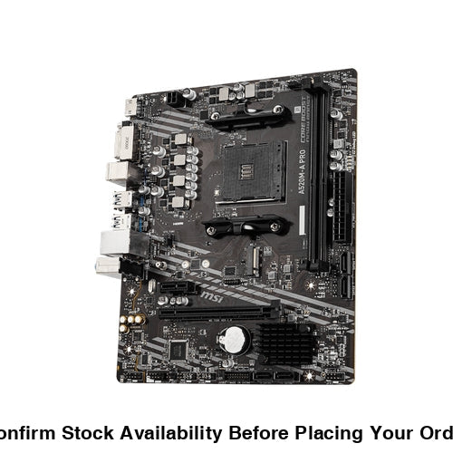 MSI A520-A PRO MAINBOARD - Guards On Duty Shop