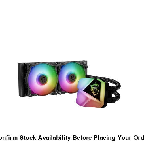 MSI MAG CORELIQUID C240 AIO LIQUID COOLER - Guards On Duty Shop