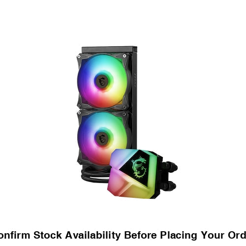 MSI MAG CORELIQUID C240 AIO LIQUID COOLER - Guards On Duty Shop