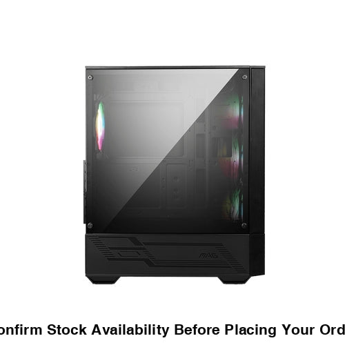 MSI MAG FORGE 112R MID-TOWER ATX PC GAMING CASE - Guards On Duty Shop