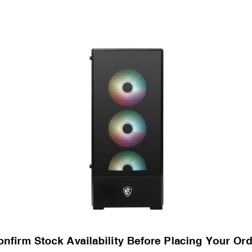 MSI MAG FORGE 112R MID-TOWER ATX PC GAMING CASE - Guards On Duty Shop