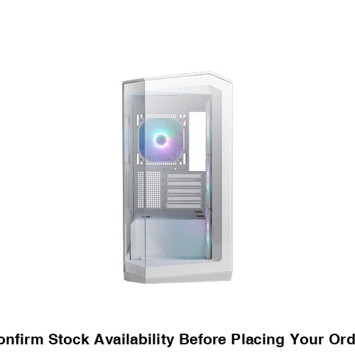 MSI MAG PANO M100R PZ WHITE Micro-ATX PC Case - Guards On Duty Shop